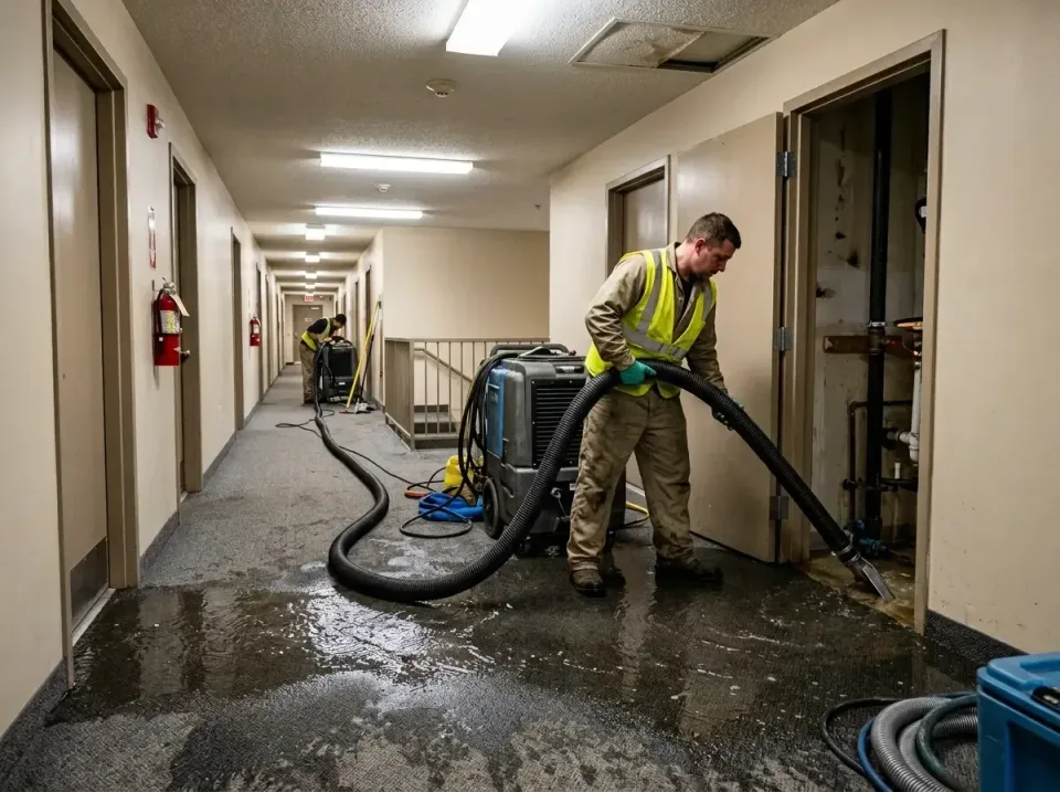multi-unit-apartment-hallway-f-005 — frequently asked questions, Emergency Burst Pipe Water Extraction & Removal in Belgium,…